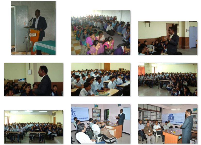 Keynote sessions and classroom workshops