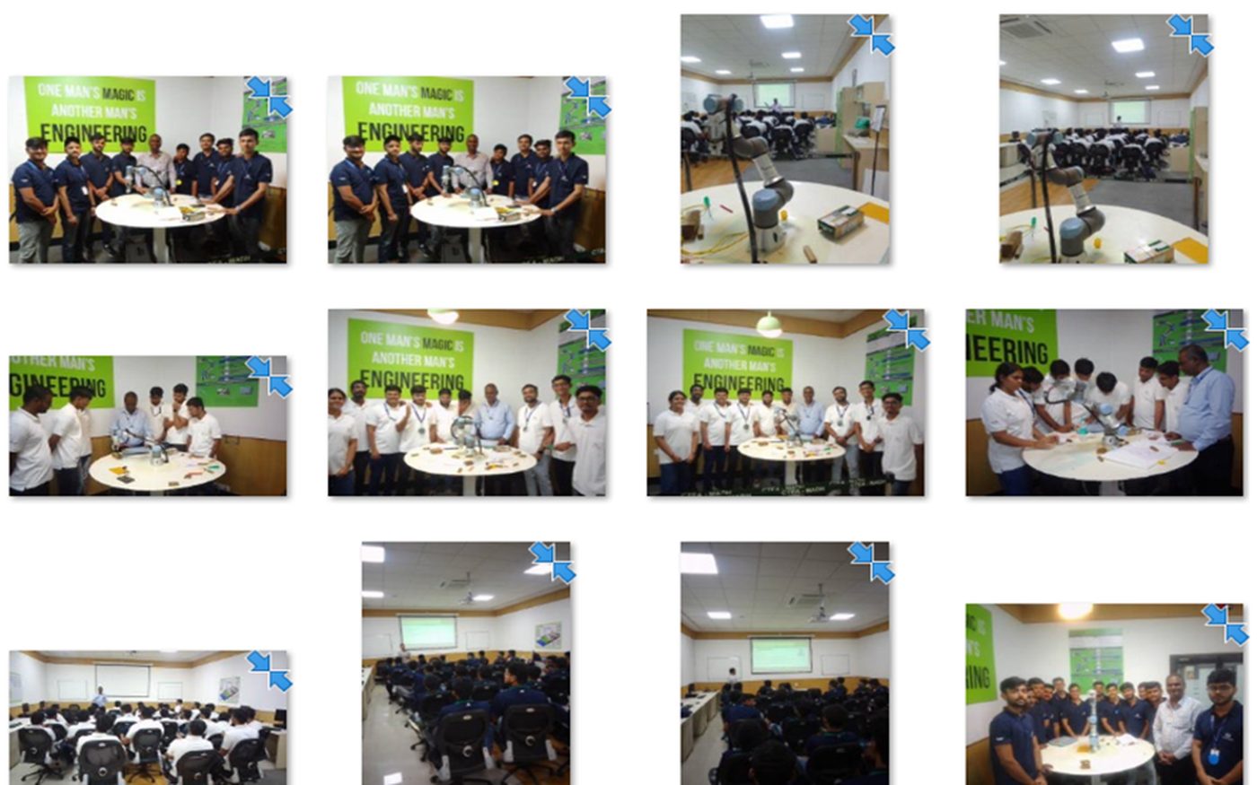 Collaborative robot sessions