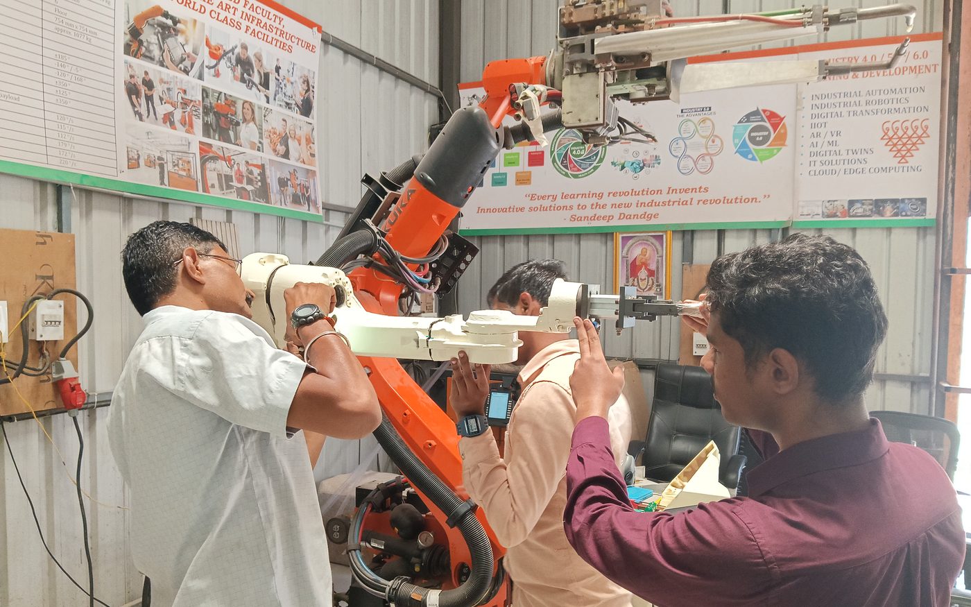 ABB cell commissioning