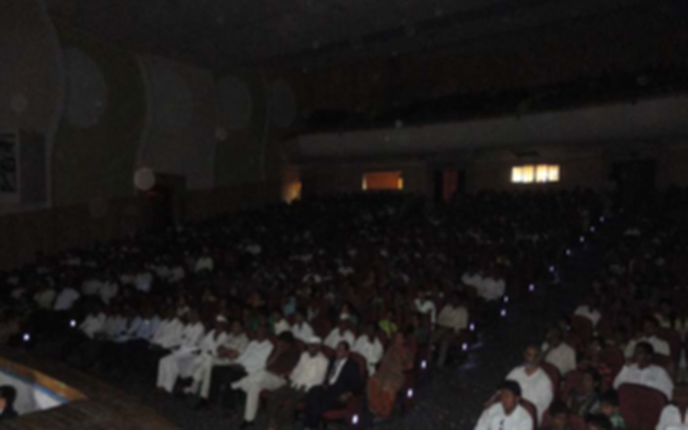 Keynote to a full auditorium