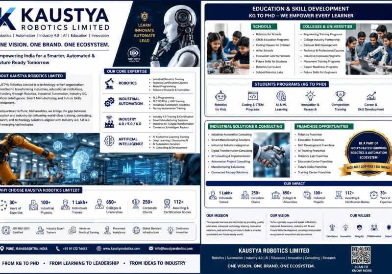 KAUSTYA Robotics Limited: from KG to PhD, one learning ecosystem